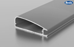 Алюминиевый профиль Росла F 1-13 анодированный 3 м (профиль рамочный широкий) 
