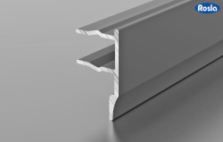 Алюминиевый профиль Росла СТ 1-05 черный 3,2 м 