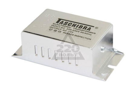 Трансформатор для ламп 220V 12V 150W Taschibra ET190 F 