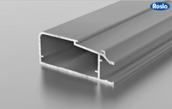 Алюминиевый профиль Росла F 1-15 анодированный 3 м (профиль рамочный широкий) 